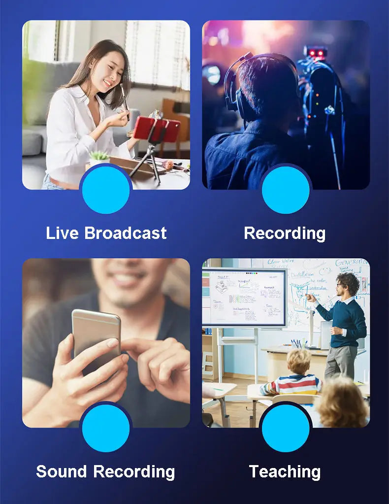 Professional Clips Vlog Lavalier Lapel Microphone Sans Fil K35 3.5 Wireless Mic for Mobile Phone Device Trumpet Smartphone