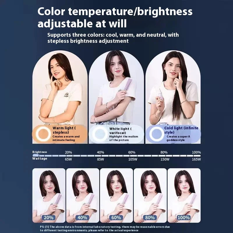 19inch Big Size Soft Panel Video Light Studio Photography Lighting Kit Led Fill Light 70W LED Panel Lamp for Video Livestream