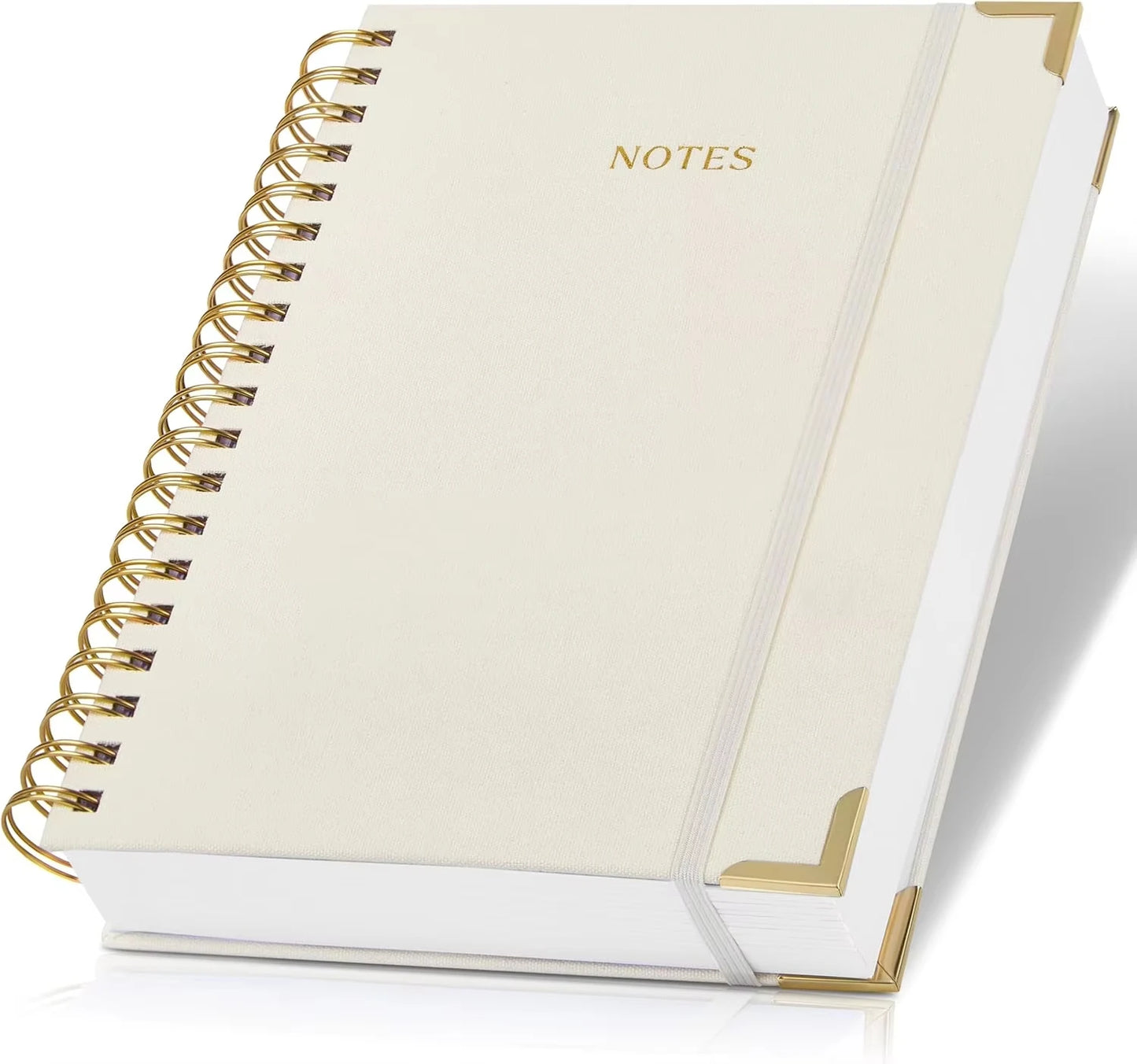 2025 NEW XS Customizable Colorful A4/B5 High Quality  Content & Lined Thick Paper Spiral Metal Corner Journal Business Notebook