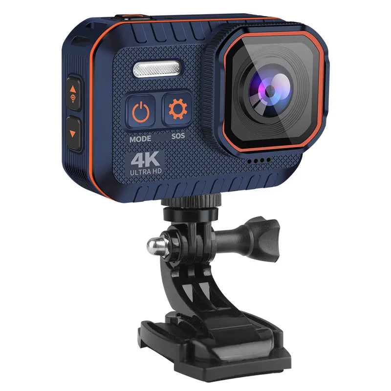 4K 360 Action Camera for Vloggers Waterproof Panoramic Video Camera for YouTube Content Creation and Sports