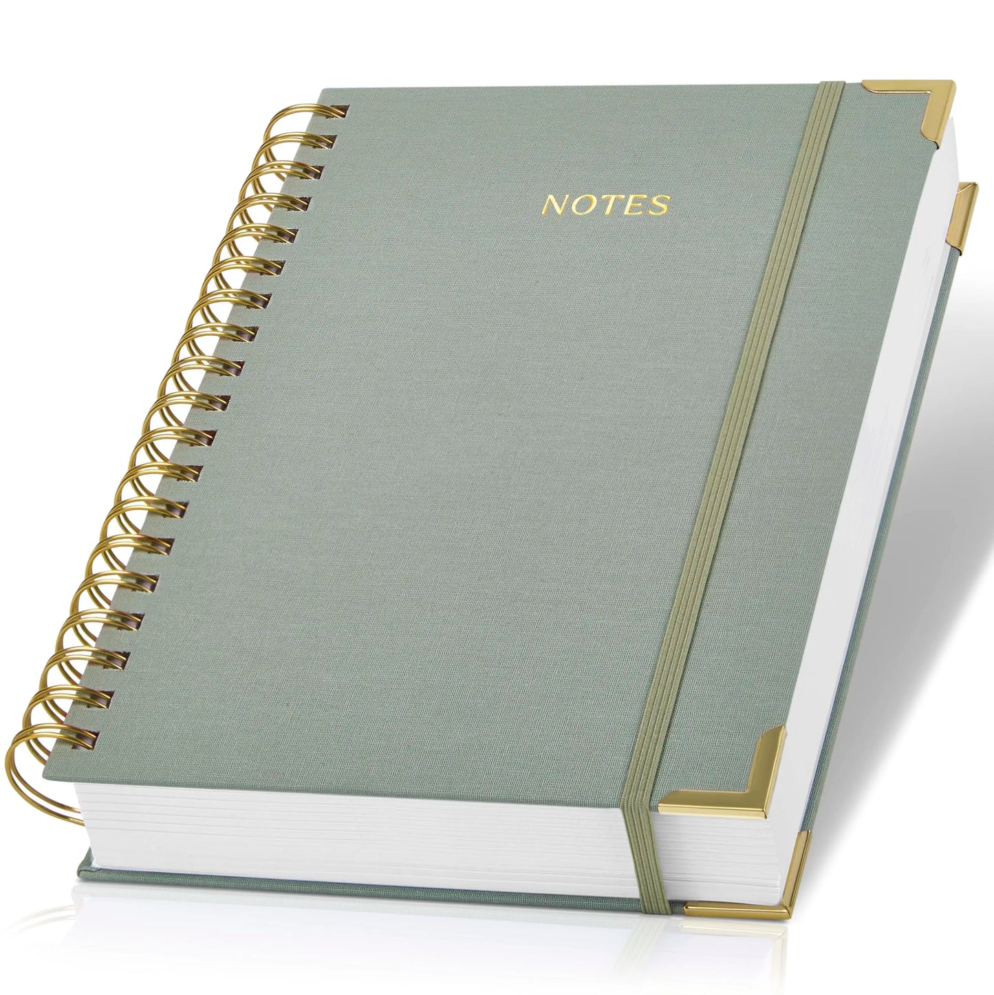 2025 NEW XS Customizable Colorful A4/B5 High Quality  Content & Lined Thick Paper Spiral Metal Corner Journal Business Notebook